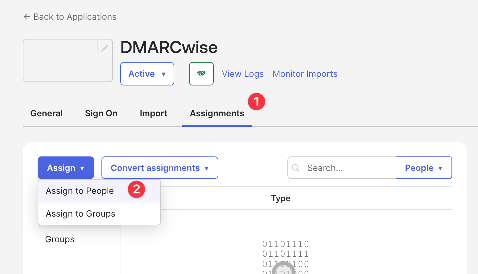 Okta SAML configuration